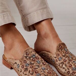 Free people cosmic loafer mules